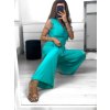 Overal elegantní icecool  dámský (M/L, XL/XXL) AINUOSI ITALSKÁ MODA IMB239907/DUR (Velikost M/L, Barva Černá)