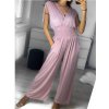 Overal elegantní icecool  dámský (M/L, XL/XXL) AINUOSI ITALSKÁ MODA IMB239907/DUR (Velikost M/L, Barva Černá)