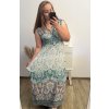 Šaty dlouhé bez rukávu icecool dámské (L/XL/2XL/3XL ONE SIZE) AINUOSI  FRANCOUZSKÁ MÓDA FMB231933-25/DU (Velikost XL/2XL, Barva světle modrá)