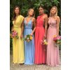 Šaty společenské dlouhé ramínka na variabilní zavazování dámské (S/M/L/XL ONE SIZE) ITALSKÁ MÓDA IMM223000HG (Velikost S/M/L, Barva _vypište do poznámky)