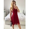 Šaty společenské elegantní letní bez rukávu dámské (S/M ONE SIZE) ITALSKÁ MÓDA IMPSH2235841/DU