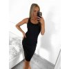 Šaty dlouhé elegantní na ramínka dámské (S/M ONE SIZE) ITALSKÁ MÓDA IMWBR231495/DU (Velikost S/M/L, Barva bílá)