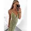 Šaty letní dlouhé icecool na ramínka dámské (M/L, XL/2XL) ITALSKÁ MODA IMB23F901/DUR