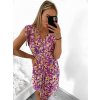 Šaty letní bez rukávu dámské (M/L, XL/2XL) AINUOSI  ITALSKÁ MODA IMB23F829/DU (Velikost M/L, Barva bílá)