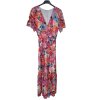 Šaty dlouhé letní krátký rukáv dámské (S/M ONE SIZE) ITALSKÁ MÓDA IMWGB232228/DU (Velikost S/M/L, Barva růžová)