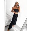 Kalhoty letní dlouhé volné s páskem dámské (S/M ONE SIZE) ITALSKÁ MÓDA IMPLI236388/DU (Velikost S/M/L, Barva béžová)