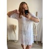 Šaty krajkové carmen přes ramena dámské (XL/2XL ONE SIZE) ITALSKÁ MÓDA IM423CAIRO/DUR