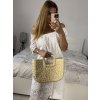 Šaty letní krajkové krátký rukáv dámské (S/M ONE SIZE) ITALSKÁ MÓDA IM423271/DUR (Velikost S/M/L, Barva bílá)
