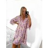 Šaty letní oversize dlouhý rukáv dámské nadrozměr (S/M/L/XL/2XL ONE SIZE) ITALSKÁ MÓDA IMPLI235543/DU
