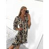 Šaty letní oversize dlouhý rukáv dámské nadrozměr (S/M/L/XL/2XL ONE SIZE) ITALSKÁ MÓDA IMPLI235543/DU