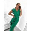 Šaty dlouhé letní krátký rukáv dámské (S/M ONE SIZE) ITALSKÁ MÓDA IMWGM232000/DU (Velikost S/M/L, Barva fialová)