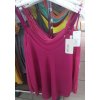 Tílko šifonové na ramínka dámské (S/M ONE SIZE) ITALSKá MóDA IM317100N/DU (Velikost S/M/L, Barva béžová)