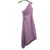 Šaty dlouhé skládané elegantní bez rukávu dámské (S/M ONE SIZE) ITALSKÁ MÓDA IMPGM239220/DUR (Velikost S/M/L, Barva béžová)