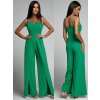 Overal dlouhý elegantní na ramínka dámský (S/M ONE SIZE) ITALSKÁ MÓDA IMWKK23919/DUR (Velikost S/M/L, Barva Černá)