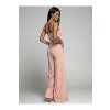 Overal dlouhý elegantní na ramínka dámský (S/M ONE SIZE) ITALSKÁ MÓDA IMWKK23919/DUR (Velikost S/M/L, Barva Černá)