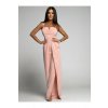 Overal dlouhý elegantní na ramínka dámský (S/M ONE SIZE) ITALSKÁ MÓDA IMWKK23919/DUR (Velikost S/M/L, Barva Černá)