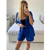 Souprava letní mušelín kraťasy a košile dlouhý rukáv dámské (S/M/L ONE SIZE) ITALSKÁ MÓDA IMWMY23232194/DUR