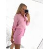 Souprava letní mušelín kraťasy a košile dlouhý rukáv dámské (S/M/L ONE SIZE) ITALSKÁ MÓDA IMWMY23232194/DUR