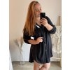 Košile oversize prodloužená dlouhý rukáv dámská (2XL/3XL/4XL ONE SIZE) ITALSKÁ MODA IMD23488/DU