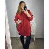 Košile oversize prodloužená dlouhý rukáv dámská (2XL/3XL/4XL ONE SIZE) ITALSKÁ MODA IMD23488/DU