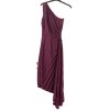 Šaty dlouhé společenské elegantní bez rukávu saténové skládané dámské (S/M ONE SIZE) ITALSKÁ MÓDA IMM23M5790/DU (Velikost S/M/L, Barva béžová)