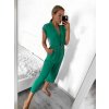 Overal dlouhý bez rukávu dámský (S/M ONE SIZE) ITALSKÁ MÓDA IMPGM231841/DU (Velikost S/M/L, Barva béžová)