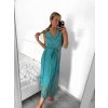 Šaty dlouhé letní bez rukávu dámské (S/M/L ONE SIZE) ITALSKÁ MÓDA IMFF23003/DU