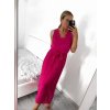 Šaty dlouhé letní bez rukávu dámské (S/M/L ONE SIZE) ITALSKÁ MÓDA IMFF23003/DU