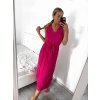 Šaty dlouhé letní bez rukávu dámské (S/M/L ONE SIZE) ITALSKÁ MÓDA IMFF23003/DU