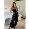 Kalhoty saténové harémky letní dlouhé dámské (S/M ONE SIZE) ITALSKÁ MÓDA IMM239535UN/DU (Velikost S/M/L, Barva béžová)