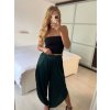 Kalhoty saténové harémky letní dlouhé dámské (S/M ONE SIZE) ITALSKÁ MÓDA IMM239535UN/DU (Velikost S/M/L, Barva béžová)