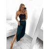Kalhoty saténové harémky letní dlouhé dámské (S/M ONE SIZE) ITALSKÁ MÓDA IMM239535UN/DU (Velikost S/M/L, Barva béžová)