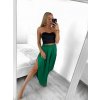 Kalhoty saténové harémky letní dlouhé dámské (S/M ONE SIZE) ITALSKÁ MÓDA IMM239535UN/DU (Velikost S/M/L, Barva béžová)