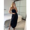 Kalhoty saténové harémky letní dlouhé dámské (S/M ONE SIZE) ITALSKÁ MÓDA IMM239535UN/DU (Velikost S/M/L, Barva béžová)