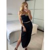 Kalhoty saténové harémky letní dlouhé dámské (S/M ONE SIZE) ITALSKÁ MÓDA IMM239535UN/DU (Velikost S/M/L, Barva béžová)