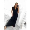 Overal dlouhý elegantní krátký rukáv dámské (S/M ONE SIZE) ITALSKÁ MÓDA IMWCC232642/DU (Velikost S/M/L, Barva béžová)