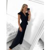 Overal dlouhý elegantní krátký rukáv dámské (S/M ONE SIZE) ITALSKÁ MÓDA IMWCC232642/DU (Velikost S/M/L, Barva béžová)