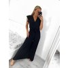 Overal dlouhý elegantní krátký rukáv dámské (S/M ONE SIZE) ITALSKÁ MÓDA IMWCC232642/DU (Velikost S/M/L, Barva béžová)