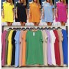 Šaty letní oversize krátký rukáv dámské (L/XL/2XL ONE SIZE) ITALSKÁ MÓDA IMWB23321/DU (Velikost XL/2XL, Barva Černá)