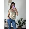 Tílko letní saténové s krajkou dámské (S/M ONE SIZE) ITALSKÁ MÓDA IMM23HG3352/DR (Velikost S/M/L, Barva fialová)
