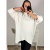Tunika teplá dlouhý rukáv dámská nadrozměr (3XL-6XL) EBELIEVE MA121S-2027/DU