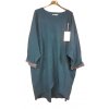Tunika teplá dlouhý rukáv dámská nadrozměr (3XL-6XL) EBELIEVE MA121S-2027/DU