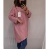 Tunika teplá dlouhý rukáv dámská nadrozměr (3XL-6XL) EBELIEVE MA121S-2027/DU