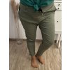 Kalhoty dlouhé strečové dámské nadrozměr (XL/2XL/3XL ONE SIZE) ITALSKÁ MÓDA IMWQ23034/DUR