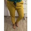 Kalhoty dlouhé strečové dámské nadrozměr (XL/2XL/3XL ONE SIZE) ITALSKÁ MÓDA IMWQ23034/DUR