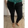 Kalhoty dlouhé strečové dámské nadrozměr (XL/2XL/3XL ONE SIZE) ITALSKÁ MÓDA IMWQ23034/DUR