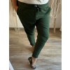 Kalhoty dlouhé strečové dámské nadrozměr (XL/2XL/3XL ONE SIZE) ITALSKÁ MÓDA IMWQ23034/DUR