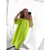 Šaty letní carmen dámské (S/M ONE SIZE) ITALSKá MóDA IM323061/DU