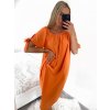 Šaty letní carmen dámské (S/M ONE SIZE) ITALSKá MóDA IM323061/DU