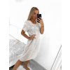Šaty volnočasové krátký rukáv dámské nadrozměr (L/XL/2XL ONE SIZE) ITALSKá MóDA IM423FELIS/DUR